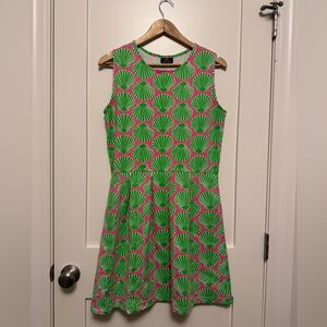 Sailor Sailor by Just Madras Seashell Sleeveless Dress L